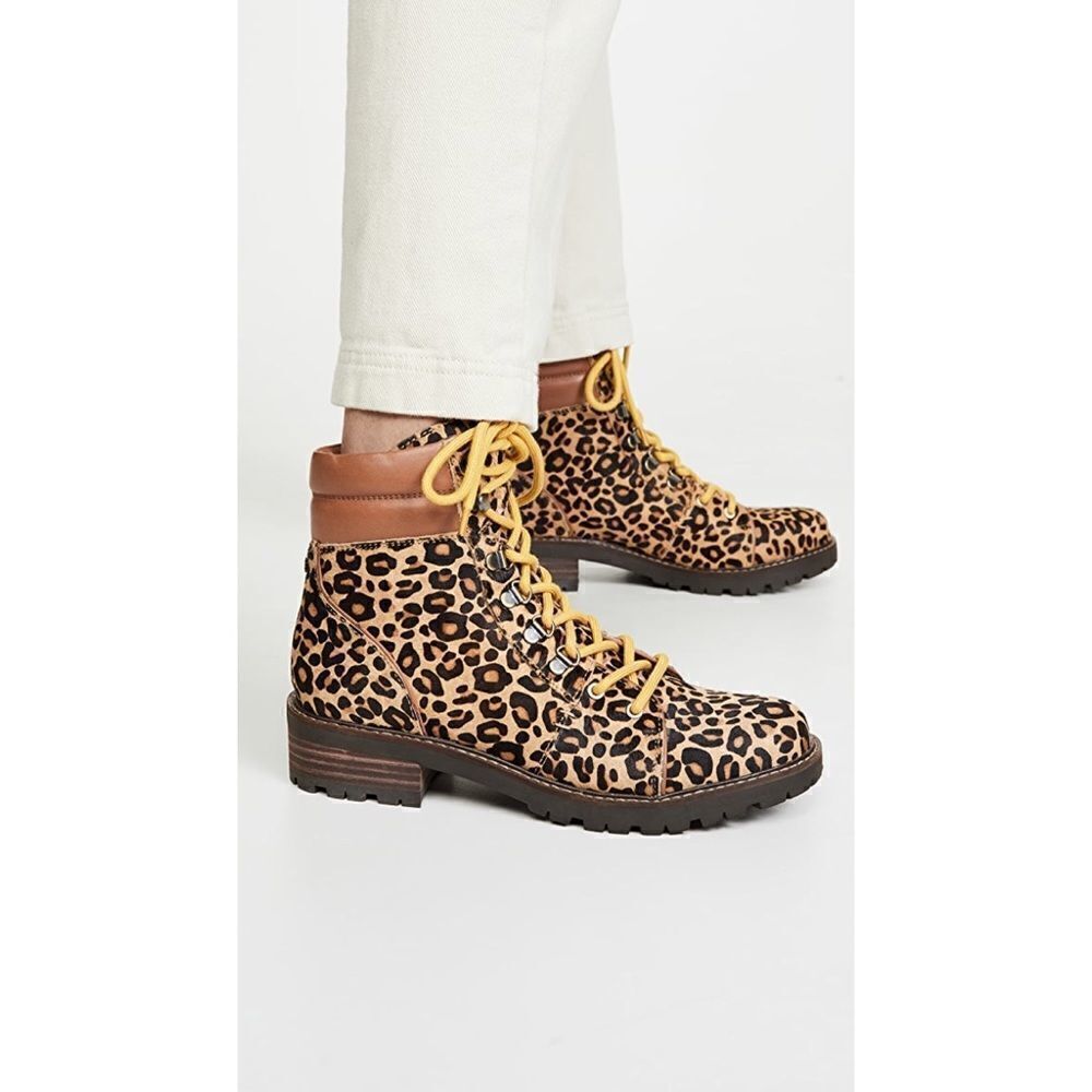 Sam Edelman Animal Print Tamia Ankle Boots